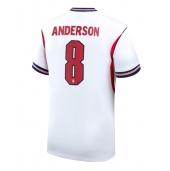 Engeland Elliot Anderson #8 Thuis tenue WK 2026 Korte Mouwen