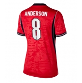 Engeland Elliot Anderson #8 Uit tenue Dames WK 2026 Korte Mouwen