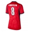 Engeland Elliot Anderson #8 Uit tenue Dames WK 2026 Korte Mouwen
