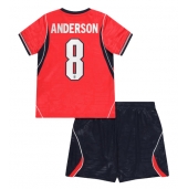 Engeland Elliot Anderson #8 Uit tenue Kids WK 2026 Korte Mouwen (+ broek)