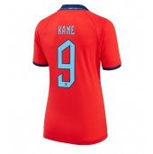 Engeland Harry Kane #9 Uit tenue Dames WK 2022 Korte Mouwen
