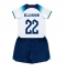 Engeland Jude Bellingham #22 Thuis tenue Kids WK 2022 Korte Mouwen (+ broek)