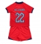 Engeland Jude Bellingham #22 Uit tenue Kids WK 2022 Korte Mouwen (+ broek)