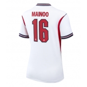 Engeland Kobbie Mainoo #16 Thuis tenue Dames WK 2026 Korte Mouwen