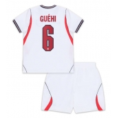 Engeland Marc Guehi #6 Thuis tenue Kids WK 2026 Korte Mouwen (+ broek)