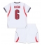 Engeland Marc Guehi #6 Thuis tenue Kids WK 2026 Korte Mouwen (+ broek)