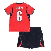 Engeland Marc Guehi #6 Uit tenue Kids WK 2026 Korte Mouwen (+ broek)