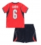 Engeland Marc Guehi #6 Uit tenue Kids WK 2026 Korte Mouwen (+ broek)
