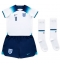 Engeland Marcus Rashford #11 Thuis tenue Kids WK 2022 Korte Mouwen (+ broek)