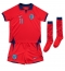 Engeland Marcus Rashford #11 Uit tenue Kids WK 2022 Korte Mouwen (+ broek)