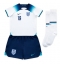 Engeland Mason Mount #19 Thuis tenue Kids WK 2022 Korte Mouwen (+ broek)