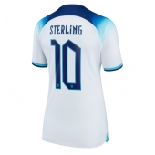 Engeland Raheem Sterling #10 Thuis tenue Dames WK 2022 Korte Mouwen