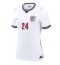 Engeland Reece James #24 Thuis tenue Dames WK 2026 Korte Mouwen