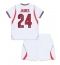 Engeland Reece James #24 Thuis tenue Kids WK 2026 Korte Mouwen (+ broek)