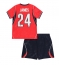 Engeland Reece James #24 Uit tenue Kids WK 2026 Korte Mouwen (+ broek)