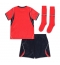 Engeland Uit tenue Kids WK 2026 Korte Mouwen (+ broek)