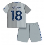 Everton Ashley Young #18 Derde tenue Kids 2023-24 Korte Mouwen (+ broek)