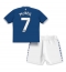 Everton Dwight McNeil #7 Thuis tenue Kids 2023-24 Korte Mouwen (+ broek)
