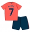 Everton Dwight McNeil #7 Uit tenue Kids 2023-24 Korte Mouwen (+ broek)