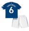 Everton James Tarkowski #6 Thuis tenue Kids 2023-24 Korte Mouwen (+ broek)