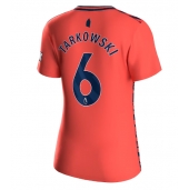 Everton James Tarkowski #6 Uit tenue Dames 2023-24 Korte Mouwen