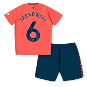 Everton James Tarkowski #6 Uit tenue Kids 2023-24 Korte Mouwen (+ broek)