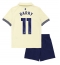 Everton Thierno Barry #11 Uit tenue Kids 2025-26 Korte Mouwen (+ broek)