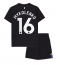 Everton Vitaliy Mykolenko #16 Derde tenue Kids 2025-26 Korte Mouwen (+ broek)