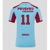 Feyenoord Goncalo Borges #11 Derde tenue 2025-26 Korte Mouwen