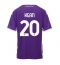 Fiorentina Moise Kean #20 Thuis tenue 2025-26 Korte Mouwen
