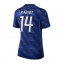 Frankrijk Adrien Rabiot #14 Thuis tenue Dames WK 2026 Korte Mouwen
