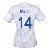 Frankrijk Adrien Rabiot #14 Uit tenue Dames WK 2022 Korte Mouwen