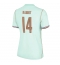 Frankrijk Adrien Rabiot #14 Uit tenue Dames WK 2026 Korte Mouwen