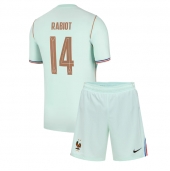 Frankrijk Adrien Rabiot #14 Uit tenue Kids WK 2026 Korte Mouwen (+ broek)