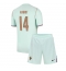 Frankrijk Adrien Rabiot #14 Uit tenue Kids WK 2026 Korte Mouwen (+ broek)