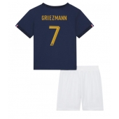 Frankrijk Antoine Griezmann #7 Thuis tenue Kids WK 2022 Korte Mouwen (+ broek)