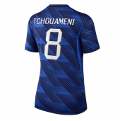 Frankrijk Aurelien Tchouameni #8 Thuis tenue Dames WK 2026 Korte Mouwen