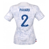 Frankrijk Benjamin Pavard #2 Uit tenue Dames WK 2022 Korte Mouwen