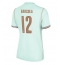 Frankrijk Bradley Barcola #12 Uit tenue Dames WK 2026 Korte Mouwen