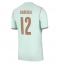 Frankrijk Bradley Barcola #12 Uit tenue WK 2026 Korte Mouwen