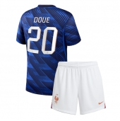 Frankrijk Desire Doue #20 Thuis tenue Kids WK 2026 Korte Mouwen (+ broek)