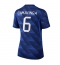 Frankrijk Eduardo Camavinga #6 Thuis tenue Dames WK 2026 Korte Mouwen