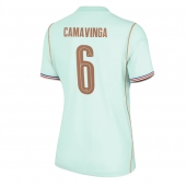Frankrijk Eduardo Camavinga #6 Uit tenue Dames WK 2026 Korte Mouwen