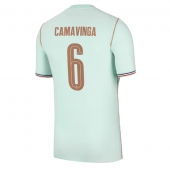 Frankrijk Eduardo Camavinga #6 Uit tenue WK 2026 Korte Mouwen
