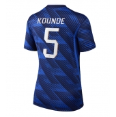 Frankrijk Jules Kounde #5 Thuis tenue Dames WK 2026 Korte Mouwen