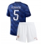 Frankrijk Jules Kounde #5 Thuis tenue Kids WK 2026 Korte Mouwen (+ broek)
