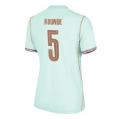 Frankrijk Jules Kounde #5 Uit tenue Dames WK 2026 Korte Mouwen