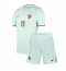 Frankrijk Kylian Mbappe #10 Uit tenue Kids WK 2026 Korte Mouwen (+ broek)