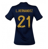 Frankrijk Lucas Hernandez #21 Thuis tenue Dames WK 2022 Korte Mouwen