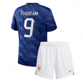 Frankrijk Marcus Thuram #9 Thuis tenue Kids WK 2026 Korte Mouwen (+ broek)